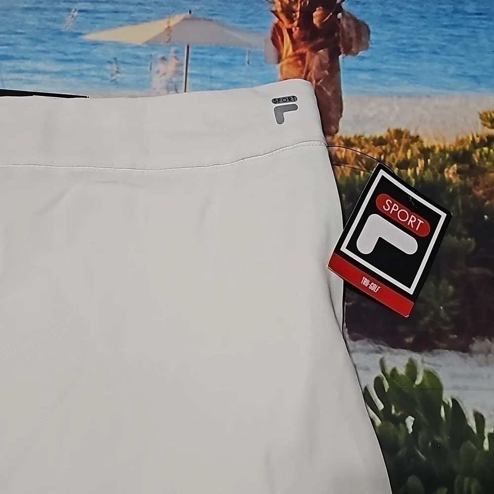 Fila White Golf Tennis Mini Skort‎ Size Large New